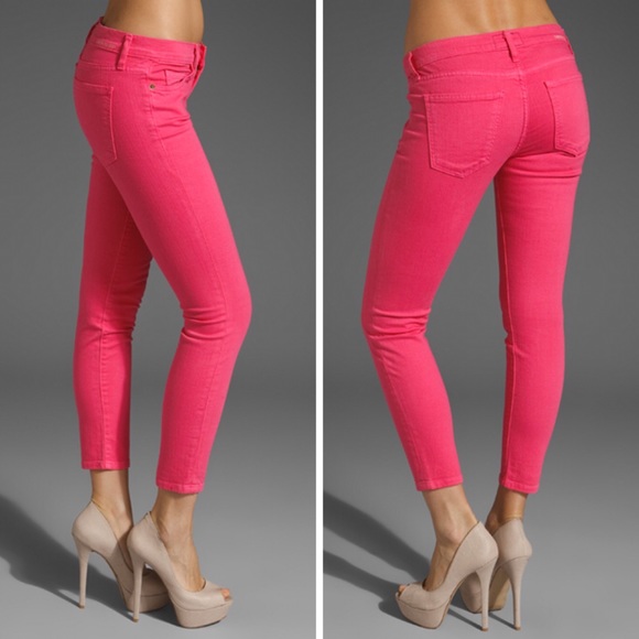 Blue Current /& Elliott The Stiletto Crop Skinny Jean w//Flocked Dots 24